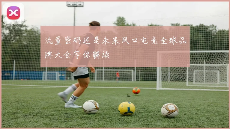 流量密码还是未来风口电竞全球品牌大会等你解读